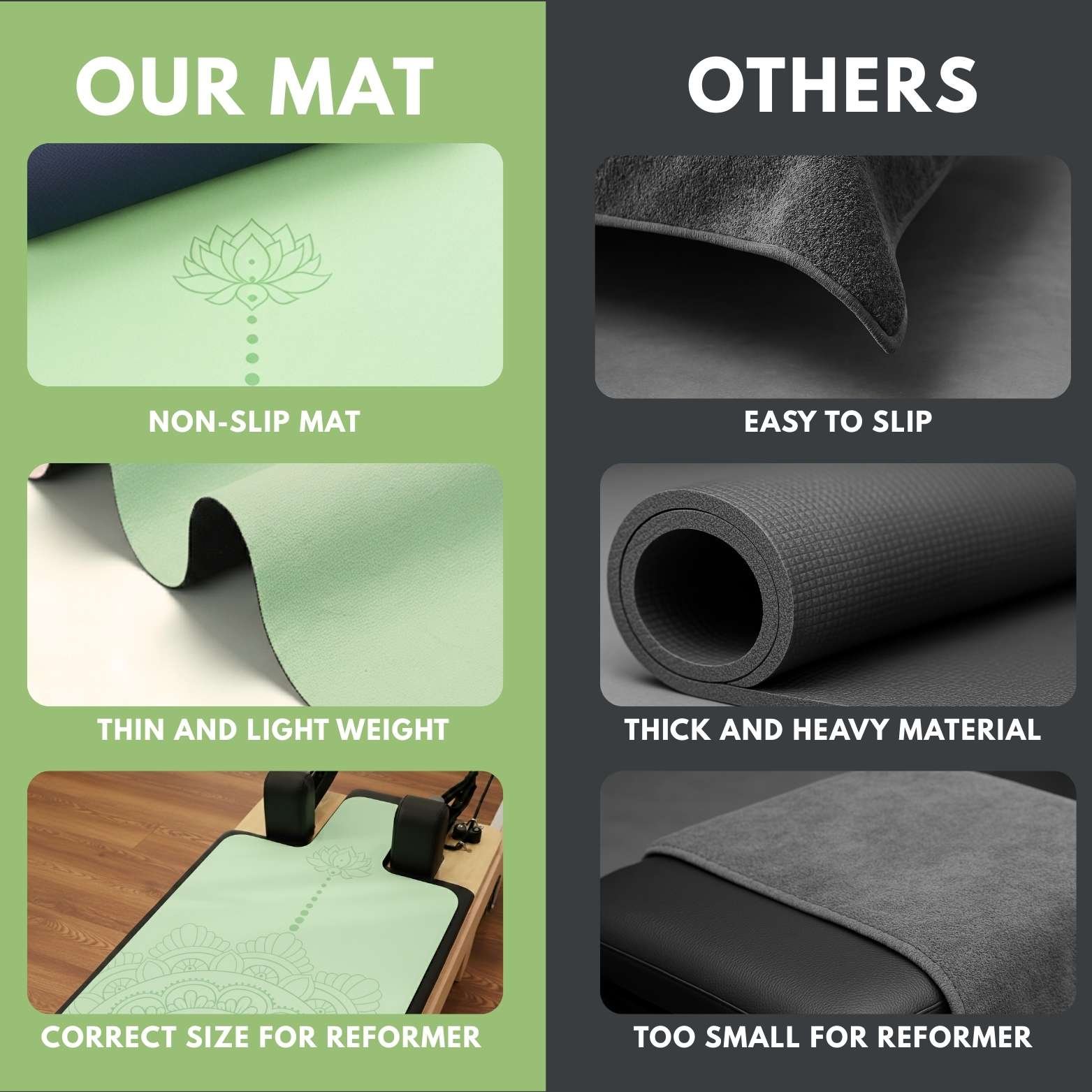 Choosing the Right Reformer Pilates Mat for Home Workouts