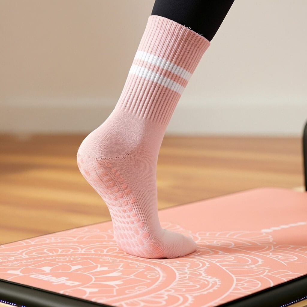 Atellya Pilates Reformer Mat Set – Coral | Non-Slip, Ultra-Light & Hygienic Cover - Image 5